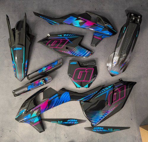 Plastics graphics ktm - plastics, +