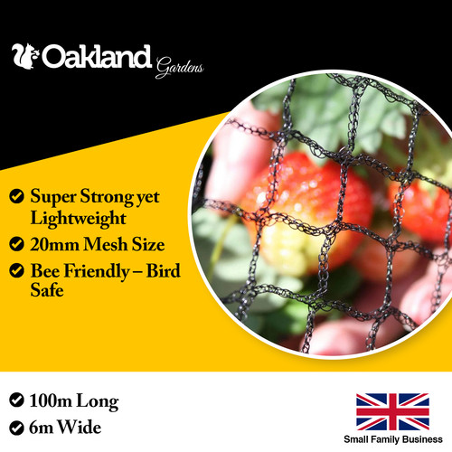 100m wide bird netting - 100m,