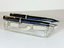 Sheaffer NO NONSENSE Fountain & Ballpoint Pen Set - Black/Chrome - Fine Italic