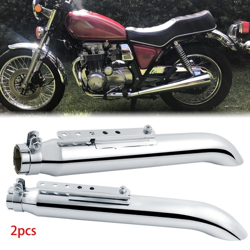 Motorcycle exhaust pipe - 2x,