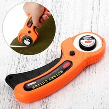 Round Cloth Cutting Knife Fabric Carpet Rug Leather Rotary Cutter Tailor's Tool
