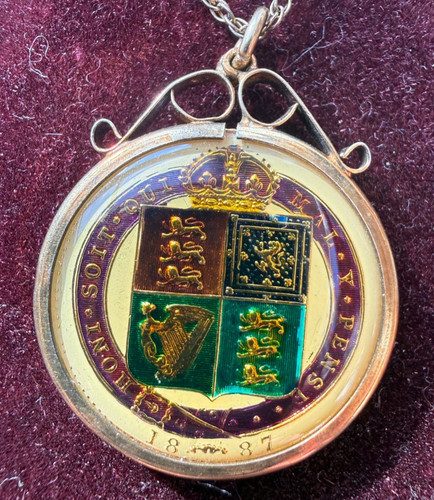 1887 queen victoria 925 - queen, .925