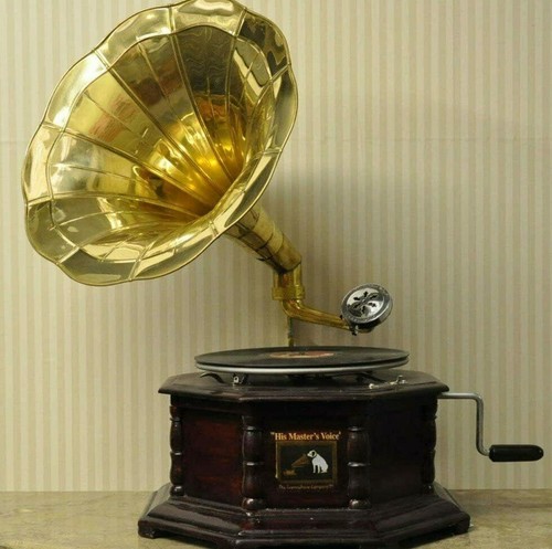 Gramophone octagonal - gramophone,