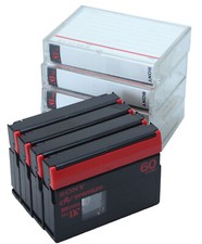 Sony Premium Lot 4 60 Min Cassette for Mini DV Camcorder (K7 Ref#H-437)
