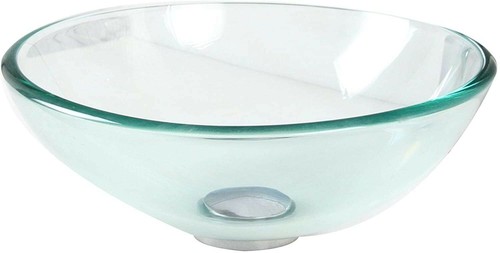 Small tempered clear glass - clear,