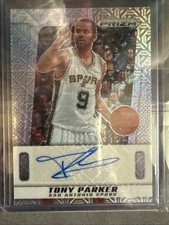 2024-25 Panini Prizm DECA - TONY PARKER Silver Mojo Auto #PDS-PAR Spurs #’d 1/25