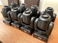 8 x UKing LED Moving Head Lighting Spot Beam RGBW DMX Stage Disco DJ Party