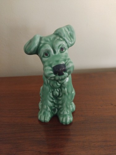 Sylvac green ceramic - sylvac, dog