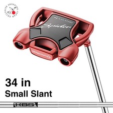 TaylorMade Golf Spider Red Putter Small Slant N7533226 Mallet 34" Steel Shaft RH