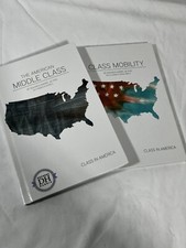 Class in America Hardback Lot The American Middle Class, Class Mobility Library