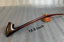 Smoking tobacco long pipe Churchwarden handmade pipe