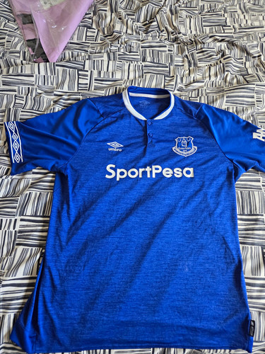 Everton home shirt - everton,