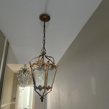 French Rococo Gilt Brass