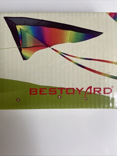 Kite triangle rainbow 100m - kite,