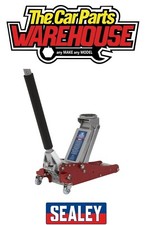 Sealey RJAS1500 Trolley Jack 1.5 Tonne Ton Aluminium Steel Rocket Lift Low Entry
