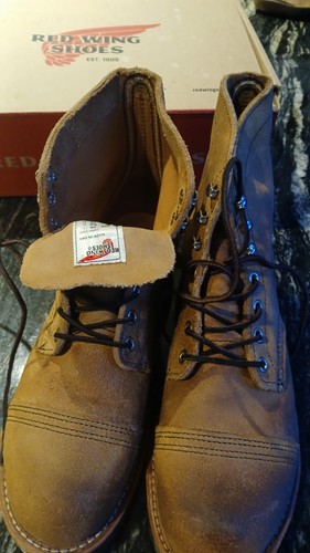 New red wing - new, boots