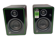 Mackie CR4-X 4" Studio Monitor Pair Multimedia PC Gaming Speakers Used Excellent