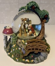  DISNEY Snowglobe Lady and the
