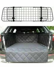 FOR VOLKSWAGEN TOURAN - Mesh Dog Pet Guard Barrier & Quilted Boot Liner
