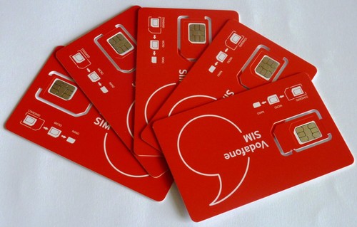 Unregistered vodafone sim - 5,
