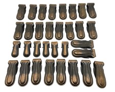 Vintage Metal Stair Clips Grips Copper Wash Clippers Job Lot Of 31