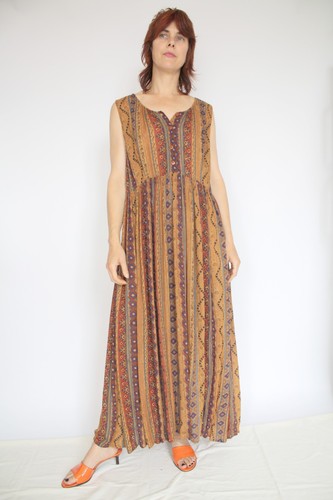 80s rayon printed - rayon,