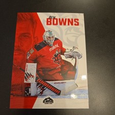 BEN BOWNS POSTER SERIES CARDIFF DEVILS SERIES 1 25/26 HOCKEY  CARD