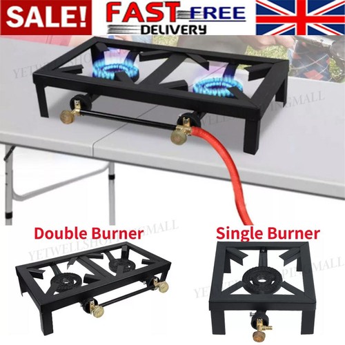 Double single camping - single, stove