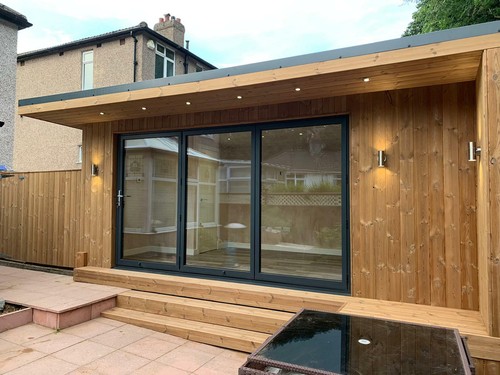 Aluminium bifold doors made - aluminium,