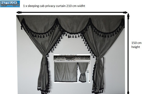 Truck curtains full - curtains, set