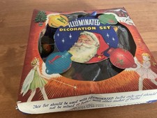 VINTAGE Illuminated CHRISTMAS
