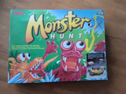 Tomy monster hunt 1989 vintage - hunt,