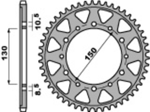 Pbr steel transmission plate - pbr,