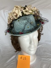 Light Blue Fine Straw