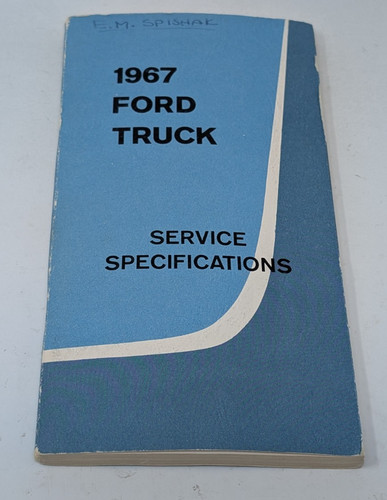1967 ford trucks service - ford,