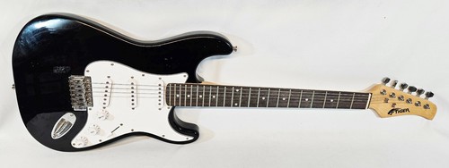Tiger electric guitar black - electric,