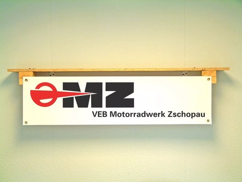 Motorcycle banner garage - motorcycle,