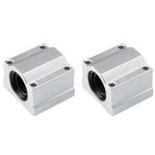 SCS20UU Linear Ball Bearing Slide Block Units , 20mm Bore Dia 2Pcs