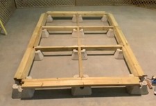 Decking frame kit. Decking