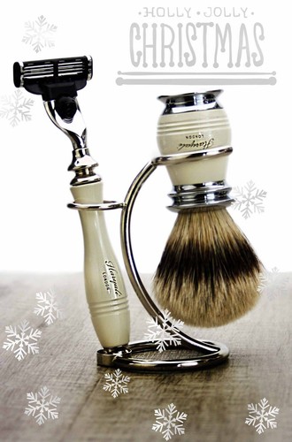 Synthetic silver tip badger - synthetic,