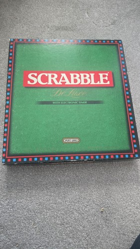 Scrabble deluxe board game - board,