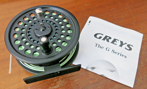 Greys fly fishing - reel, and