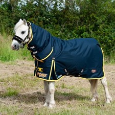 Gallop Ponie 200g Duraproof Combo Turnout Rug - Navy