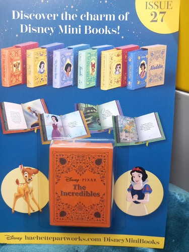 Hachette disney mini books - disney,