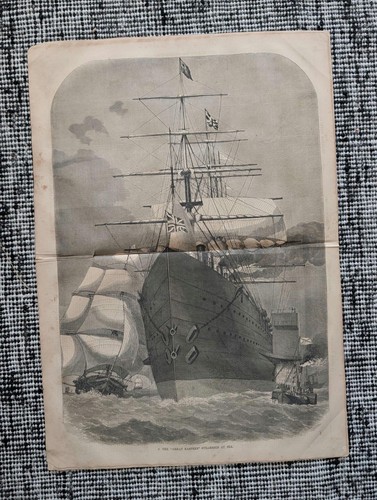 1859 great eastern steamship - eastern,