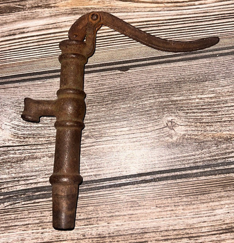 Antique cast iron water - water, pump