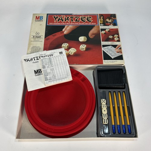Vintage word yahtzee board - yahtzee,