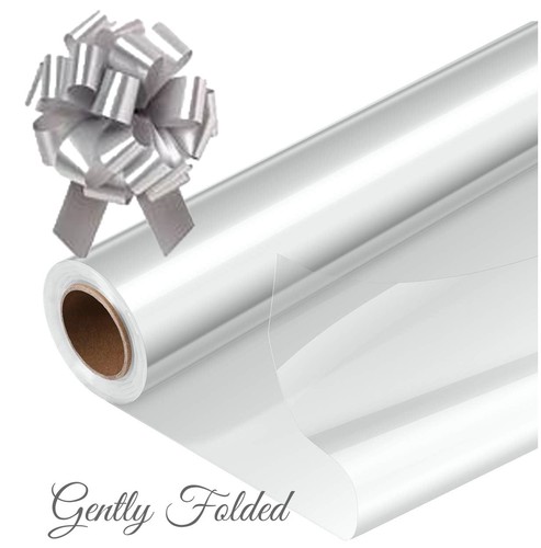Clear cellophane gift wrap - clear,