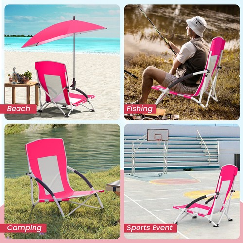 Low profile beach chair adults - profile,