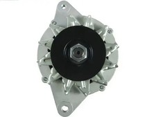 Alternator with belt pulley